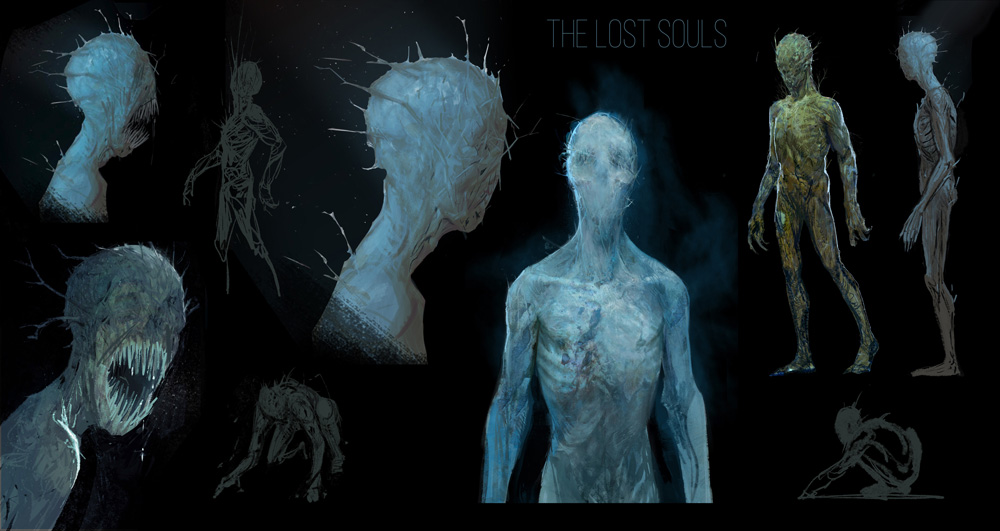 LDR - The Tall Grass, "Lost Souls" character designs by Axis Studios