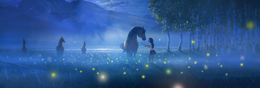 Spirit Untamed production artwork (DreamWorks Animation)