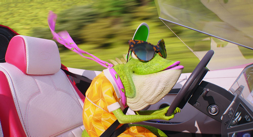Sing 2 director Garth Jennings also voices Miss Crawly, Buster Moon's faithful iguana assistant 