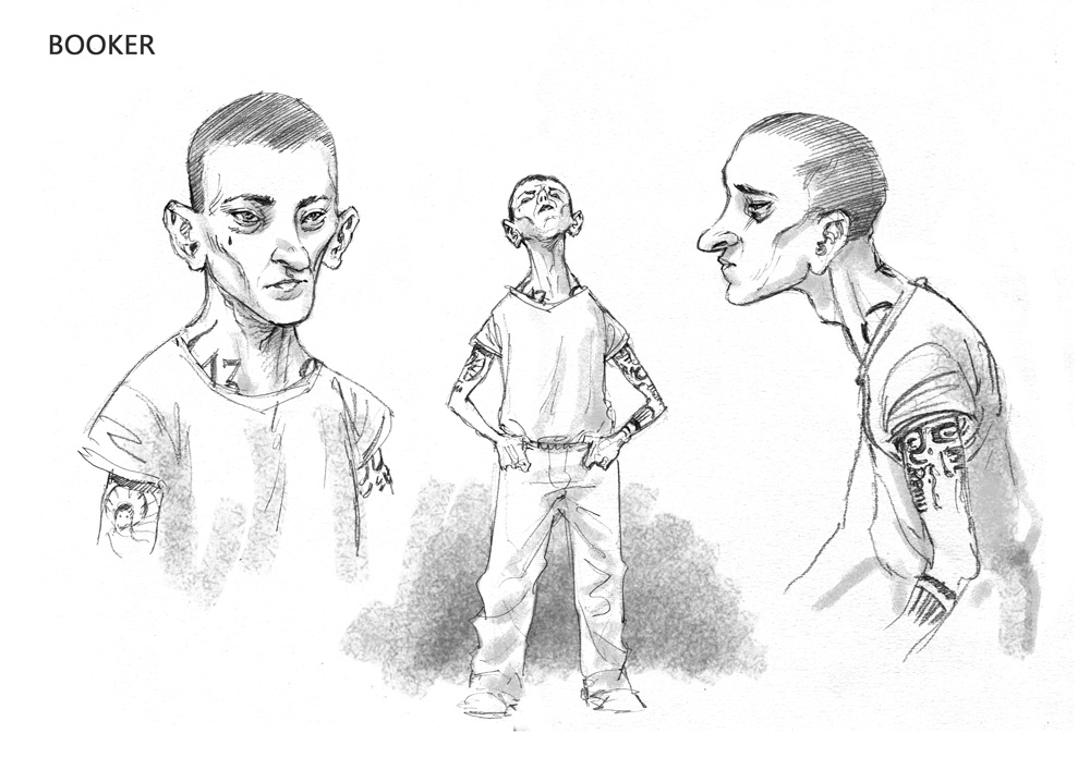 Jailbirds character art