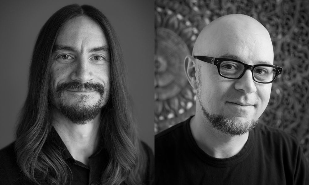 Bryan Konietzko [ph: Lisa Wahlander] and Michael DiMartino
