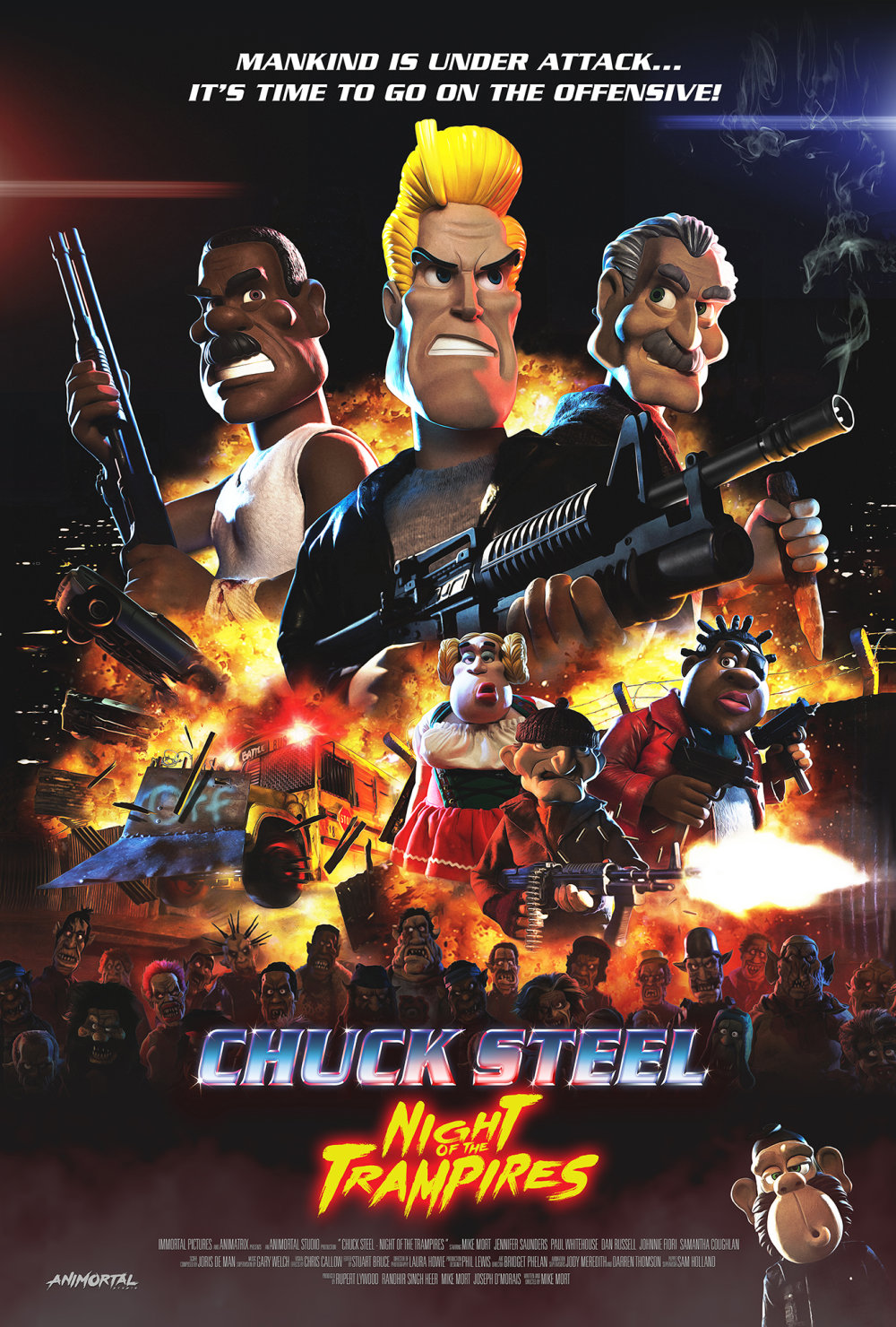 Chuck Steel: Night of the Trampires poster