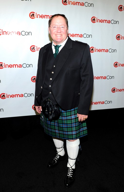 Chief Creative Officer of Walt Disney and Pixar Animation Studios John Lasseter attends the Walt Disney Studios 2012 Presentation Highlights at CinemaCon on April 24, 2012 in Las Vegas, Nevada. (Photo by Alberto E. Rodriguez/WireImage) Chief Creative Officer of Walt Disney and Pixar Animation Studios John Lasseter attends the Walt Disney Studios 2012 Presentation Highlights at CinemaCon on April 24, 2012 in Las Vegas, Nevada. (Photo by Alberto E. Rodriguez/WireImage)