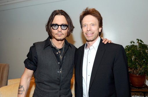(L-R) Actor Johnny Depp and Producer Jerry Bruckheimer attends the Walt Disney Pictures 2012 Presentation Highlights at CinemaCon on April 24, 2012 in Las Vegas, Nevada. (Photo by Alberto E. Rodriguez/WireImage) (L-R) Actor Johnny Depp and Producer Jerry Bruckheimer attends the Walt Disney Pictures 2012 Presentation Highlights at CinemaCon on April 24, 2012 in Las Vegas, Nevada. (Photo by Alberto E. Rodriguez/WireImage)