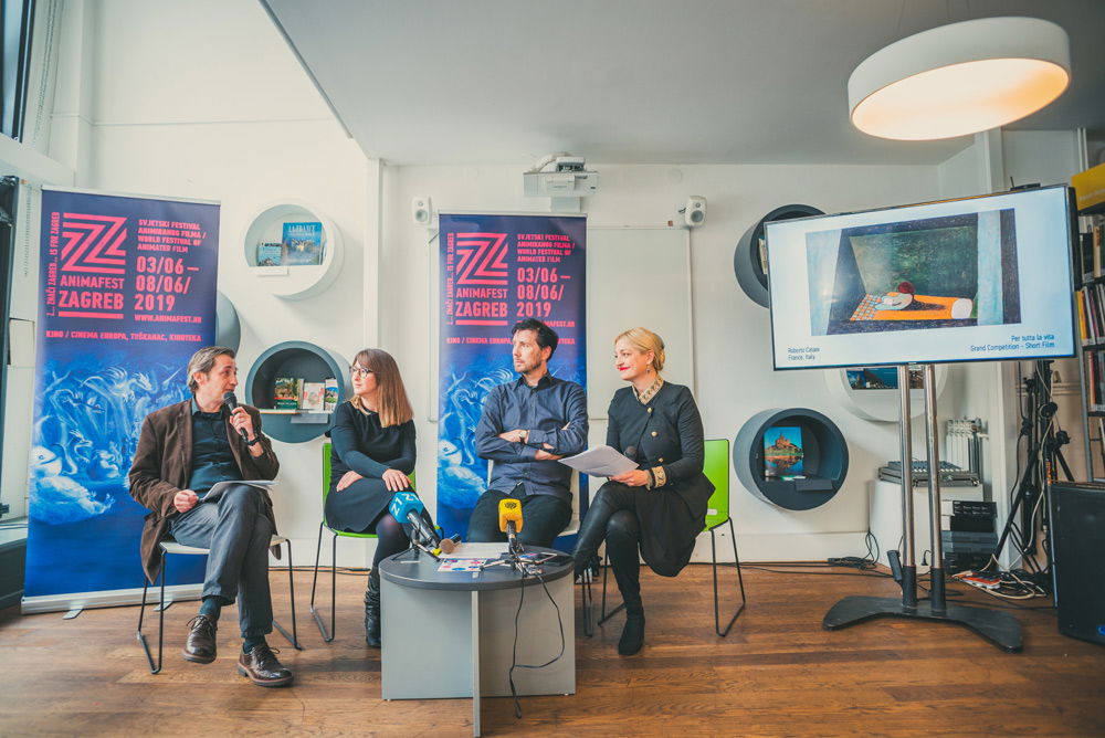 Dino Krpan, Matea Milic, Daniel Siljic, and Paola Orlic