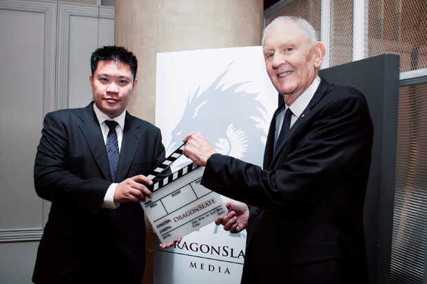 Leon Tan Executive Director of DragonSlate, Greg Coote Executive Director of DragonSlate