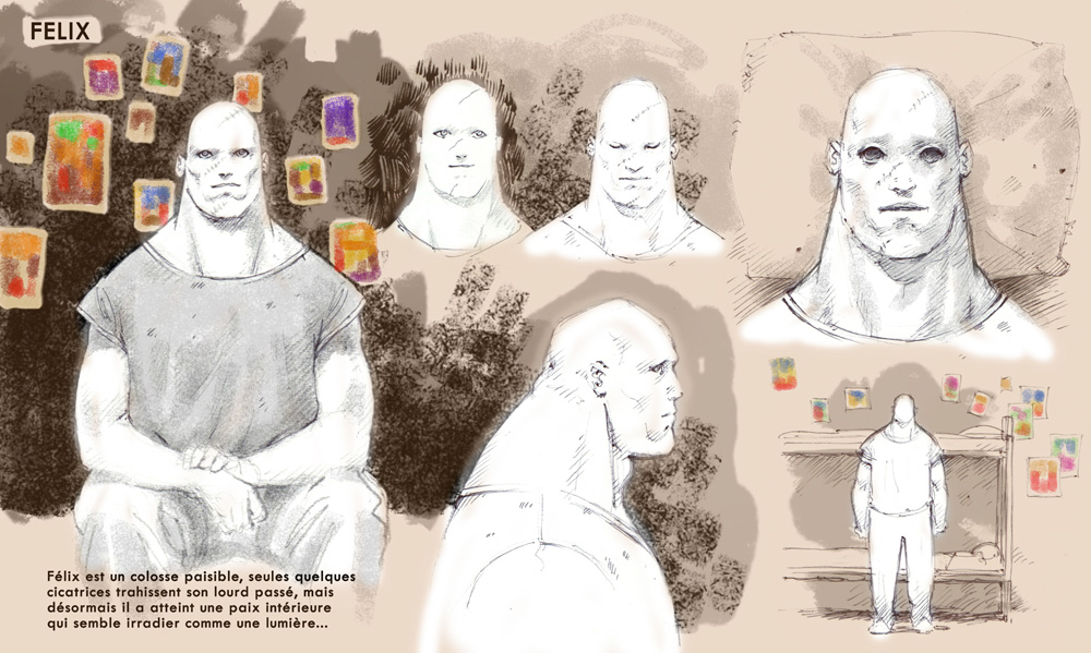 Jailbirds character art