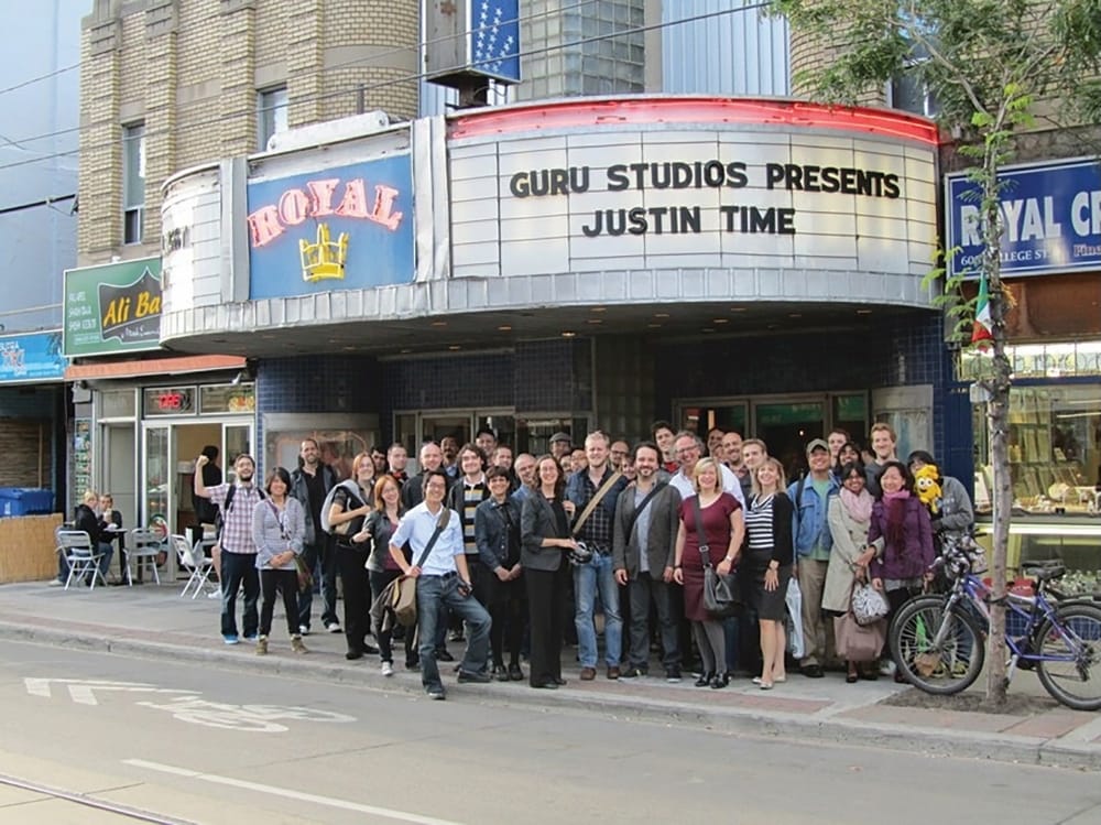 Guru Studio Justin Time premiere