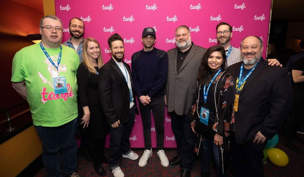 Jay Baruchel and Dean DeBlois at TAAFI 2019