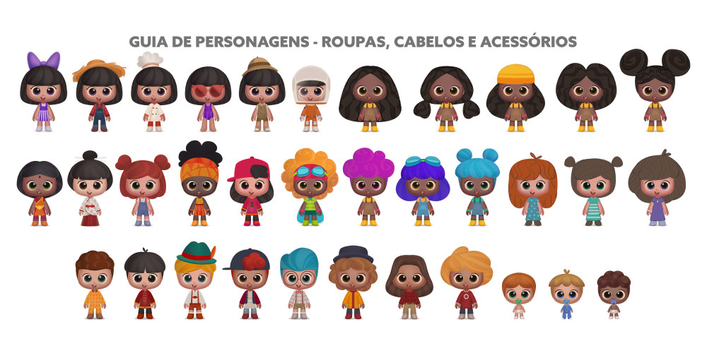 Kaia's Discoveries - Characters - cred. Hype Animation