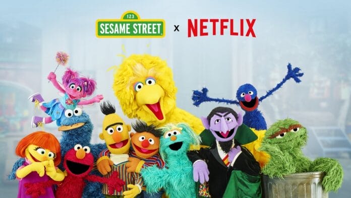 Sesame Street x netflix
