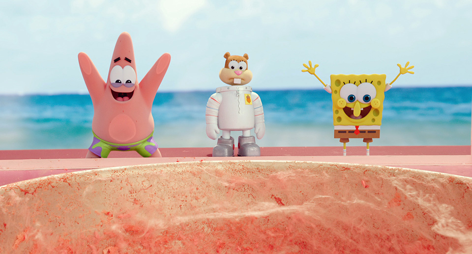 Sponge Out of Water
