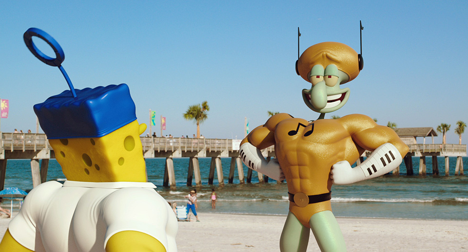 Sponge Out of Water