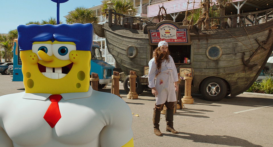 Sponge Out of Water