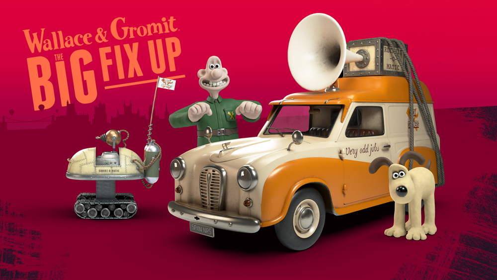 Wallace & Gromit: The Big Fix Up Ⓒ Aardman Animations / W&G Ltd. & Fictioneers Ltd. 2020