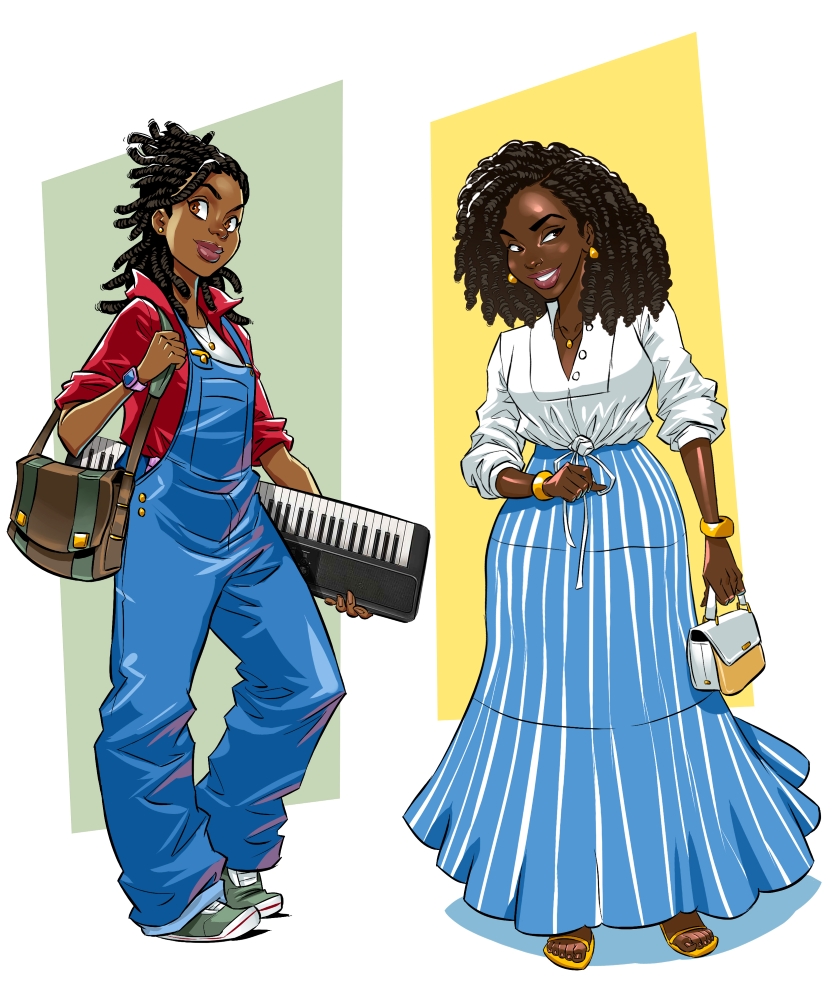 Time Signature illustrations by Marcus Williams [c/o Cherry Lane Prod.]
