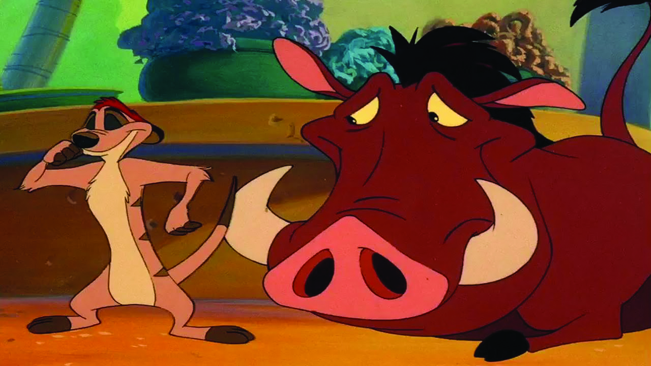 Timon and Pumbaa