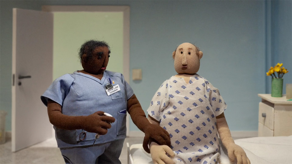 Help! We Have a Blind Patient