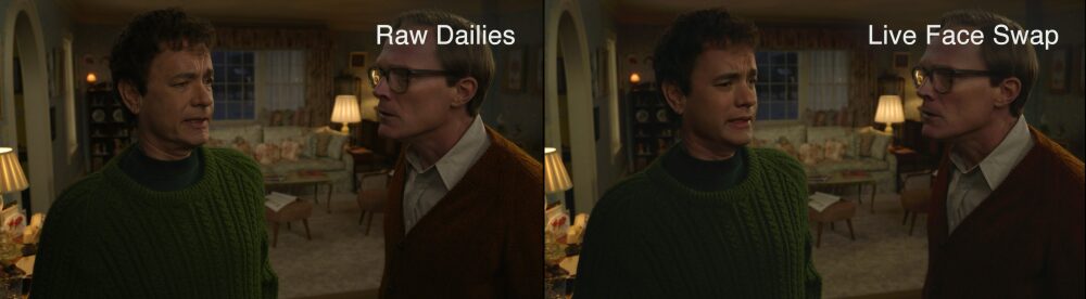 Here VFX before and after