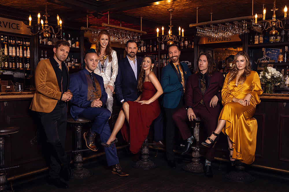 Critical Role creators and cast (From left) Liam O’Brien, Taliesin Jaffe, Marisha Ray, Travis Willingham, Laura Bailey, Sam Riegel, Matthew Mercer and Ashley Johnson.
