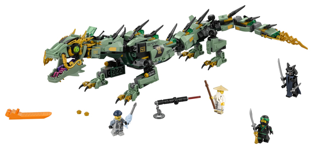 LEGO Ninjago Green ninja mech dragon
