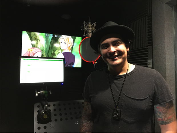 Robbie Daymond voices the handsome officer Shinobu, Benio’s arranged betrothed. (Photo courtesy Eleven Arts)