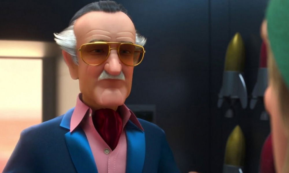 Stan Lee made a CG cameo as Fred’s dad at the end of Big Hero 6 (2016); he also appeared in the TV series. 