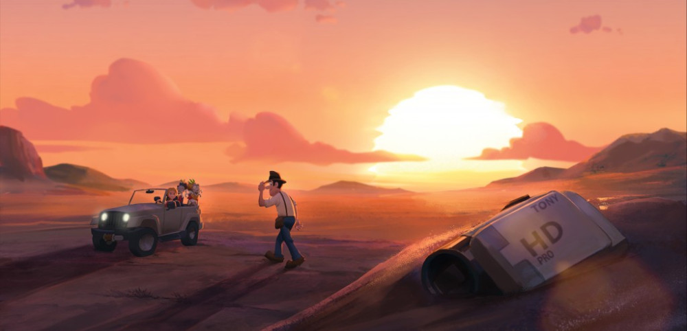 The the Lost Explorer and the Mummy's Curse (concept art)
