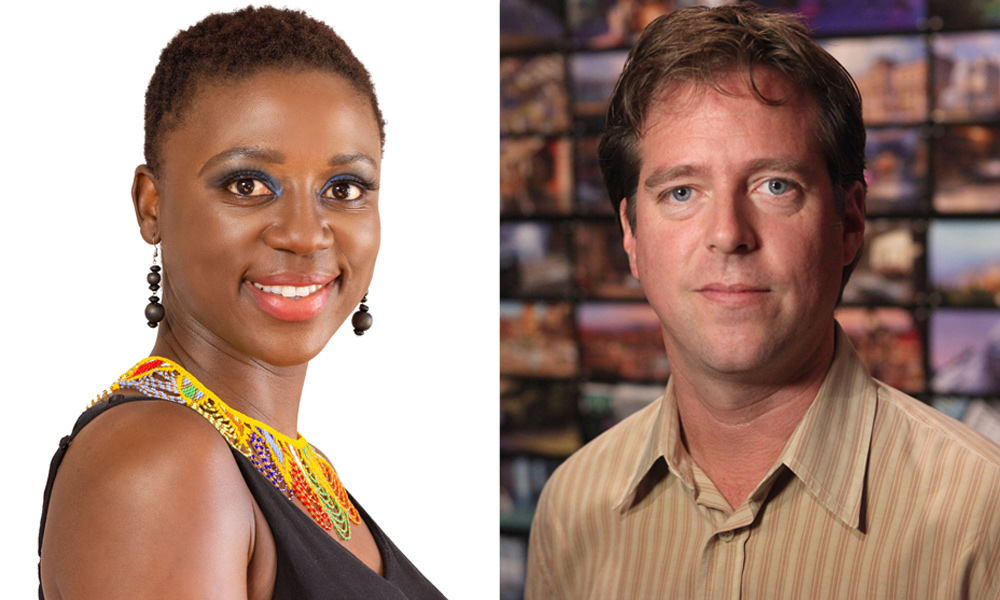 Tendayi Nyeke and Nathan Stanton