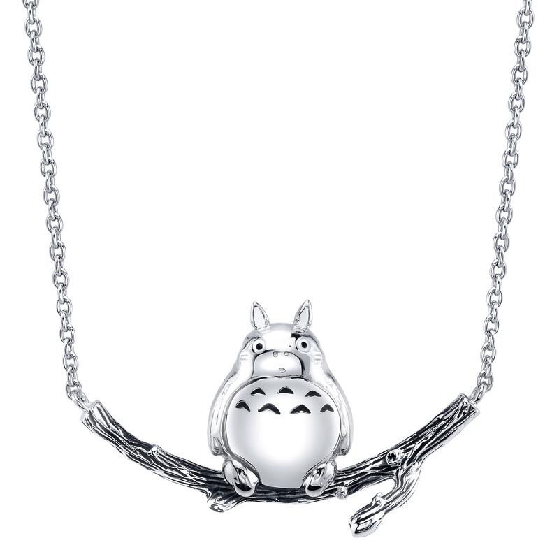 My Neighbor Totoro silver necklace