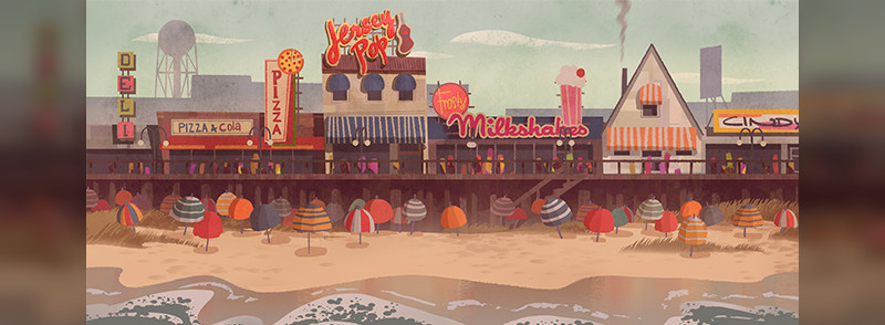 Under the Boardwalk (concept Art)