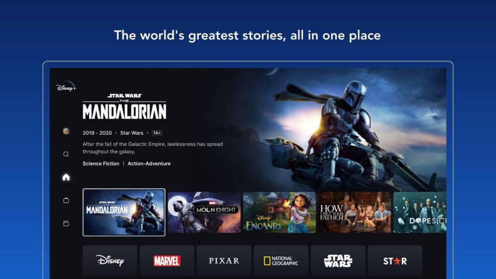 Disney plus page