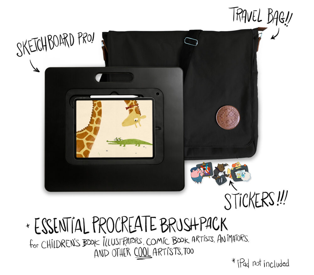 Sketchboard Pro artist bundle
